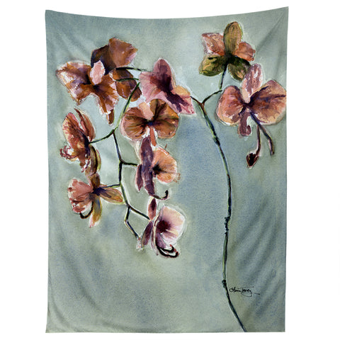 Laura Trevey Orchids Tapestry