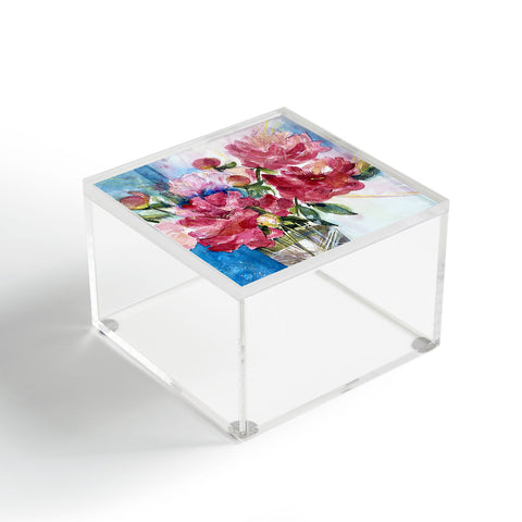 Laura Trevey Peony For Your Thoughts Acrylic Box