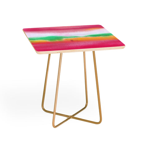 Laura Trevey Pink and Gold Glow Side Table