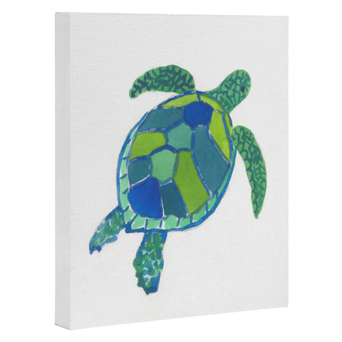 Laura Trevey Sea Turtle Art Canvas