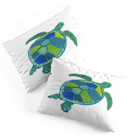 Laura Trevey Sea Turtle Pillow Shams