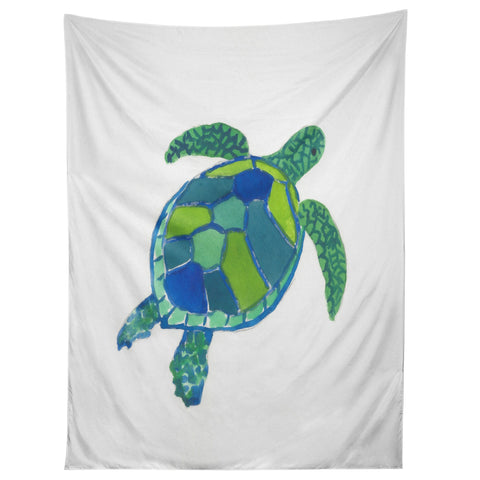 Laura Trevey Sea Turtle Tapestry