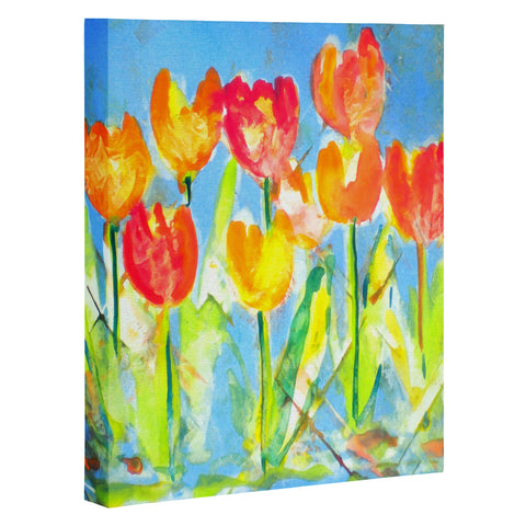 Laura Trevey Spring Tulips Art Canvas