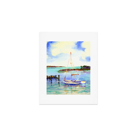 Laura Trevey Summer Sail Art Print