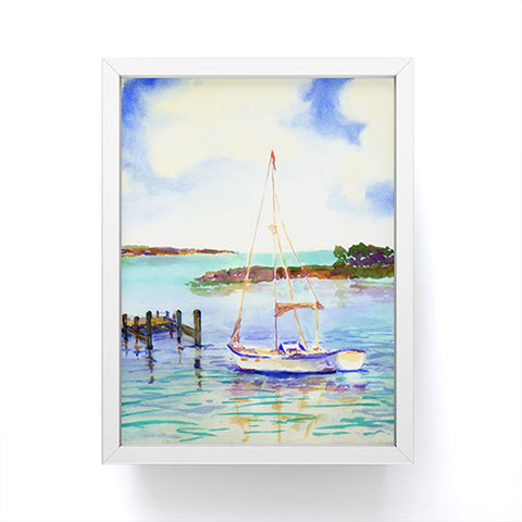 Laura Trevey Summer Sail Framed Mini Art Print