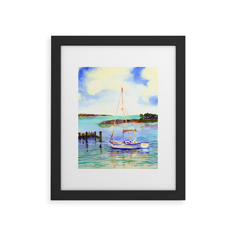 Laura Trevey Summer Sail Framed Art Print