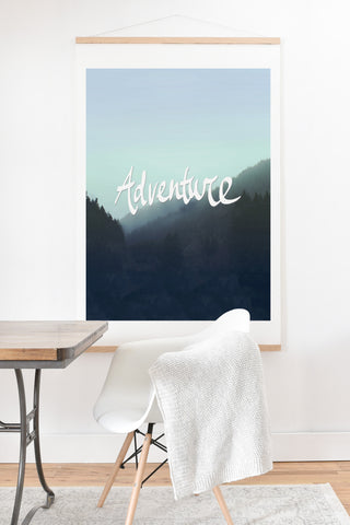 Leah Flores Adventure 2 Art Print And Hanger