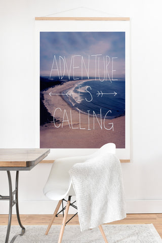 Leah Flores Adventure Is Calling Art Print And Hanger