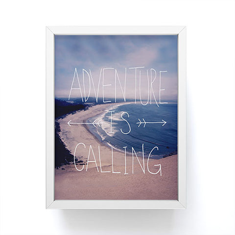 Leah Flores Adventure Is Calling Framed Mini Art Print