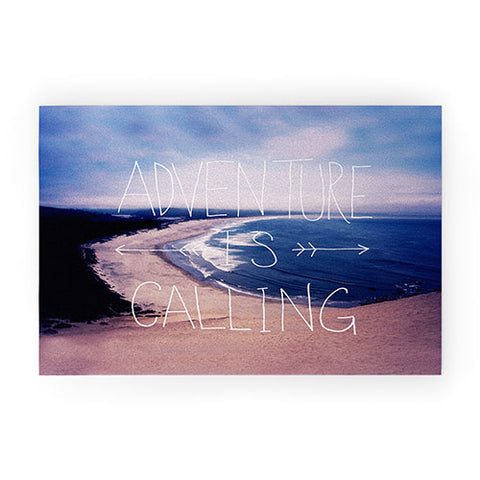 Leah Flores Adventure Is Calling Welcome Mat