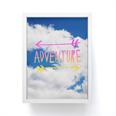 Leah Flores Adventure Sky Framed Mini Art Print