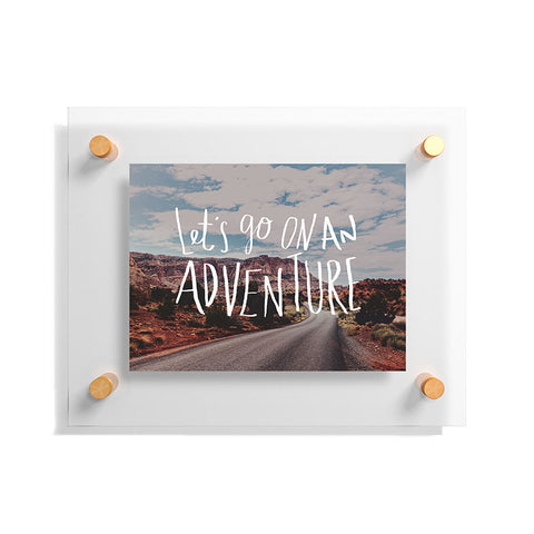 Leah Flores Adventure Utah Floating Acrylic Print