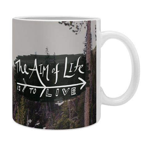 Leah Flores Aim Of Life X Wyoming Coffee Mug