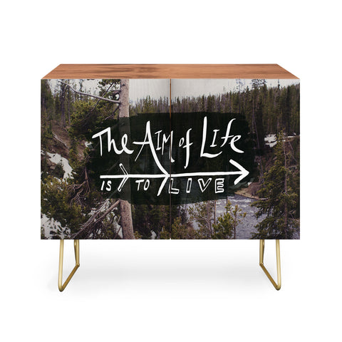 Leah Flores Aim Of Life X Wyoming Credenza