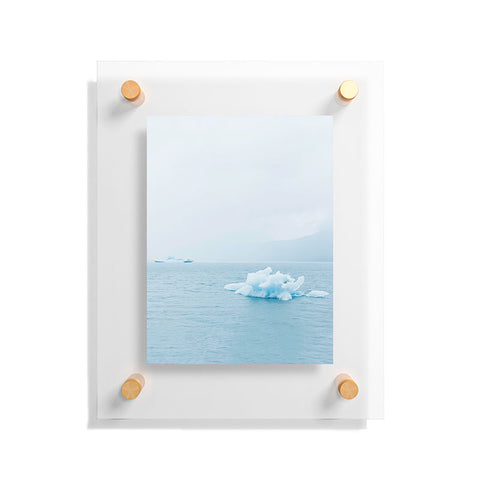 Leah Flores Alaska Glaciers Floating Acrylic Print