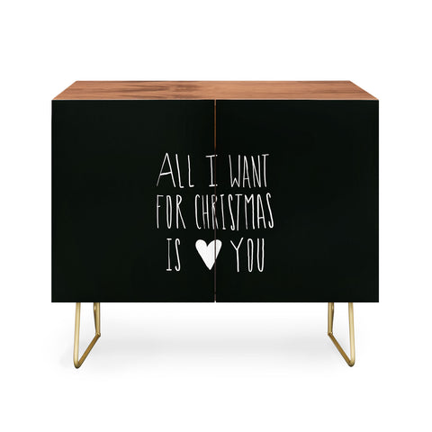 Leah Flores All I Want for Christmas Is You Credenza