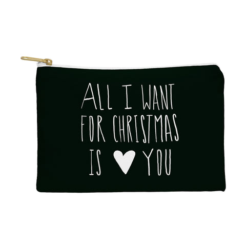 Leah Flores All I Want for Christmas Is You Pouch