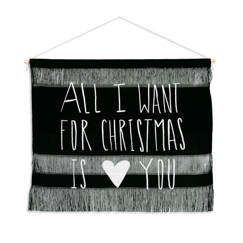 Leah Flores All I Want for Christmas Is You Wall Hanging Landscape