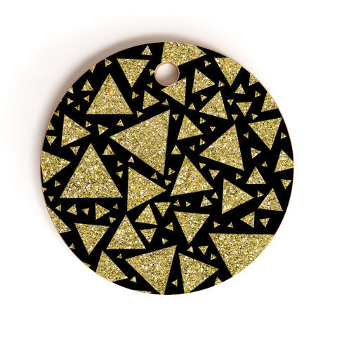 Leah Flores All That Glitters Cutting Board Round