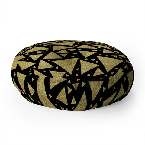 Leah Flores All That Glitters Floor Pillow Round