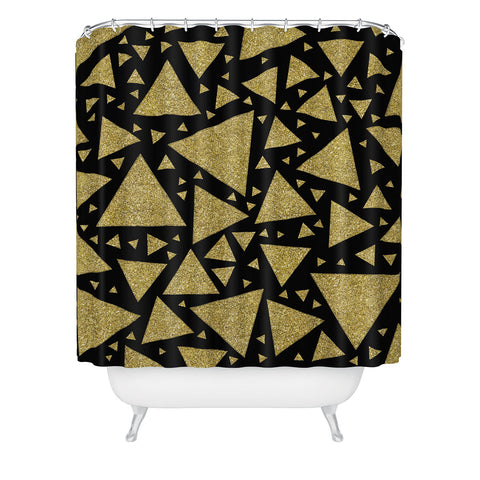 Leah Flores All That Glitters Shower Curtain
