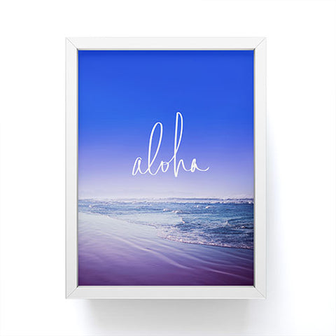 Leah Flores Aloha Beach Framed Mini Art Print