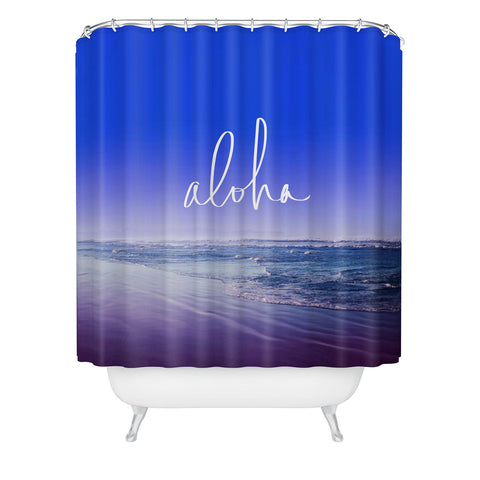 Leah Flores Aloha Beach Shower Curtain