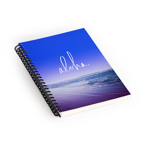 Leah Flores Aloha Beach Spiral Notebook