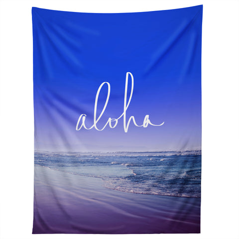 Leah Flores Aloha Beach Tapestry