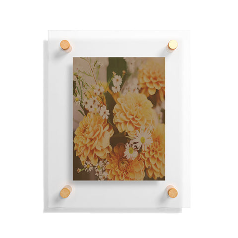 Leah Flores Autumn Floral Floating Acrylic Print