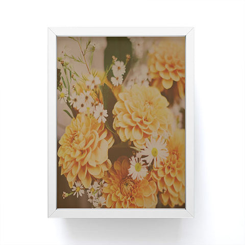 Leah Flores Autumn Floral Framed Mini Art Print
