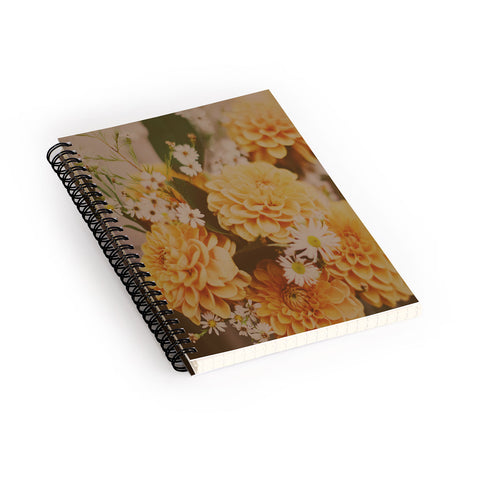 Leah Flores Autumn Floral Spiral Notebook