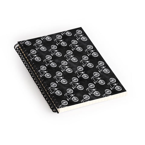 Leah Flores Bicycle Spiral Notebook