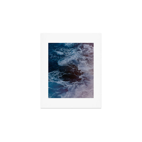 Leah Flores Big Sur Waves Art Print