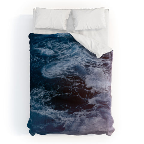 Leah Flores Big Sur Waves Comforter