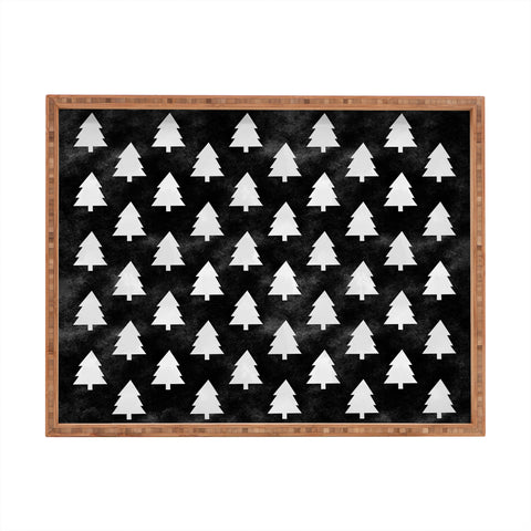 Leah Flores Black Forest Rectangular Tray
