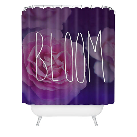 Leah Flores Bloom 5 Shower Curtain