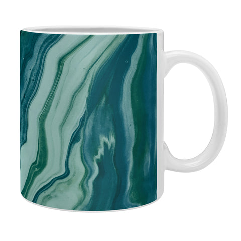 Leah Flores Blue Marble Galaxy Coffee Mug