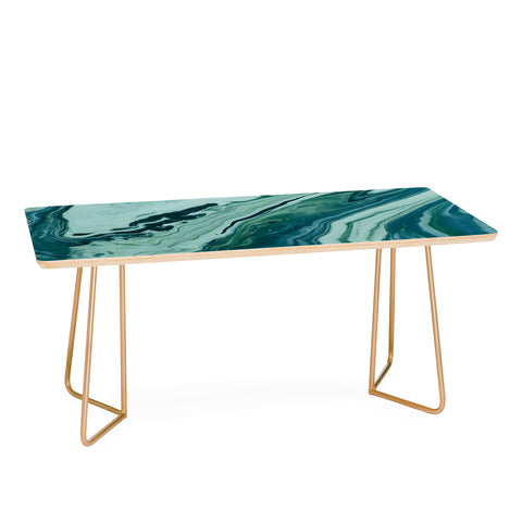Leah Flores Blue Marble Galaxy Coffee Table
