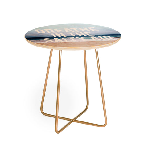 Leah Flores Breathe Round Side Table