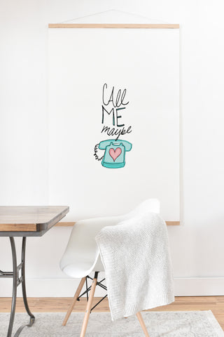 Leah Flores Call Me Maybe Art Print And Hanger