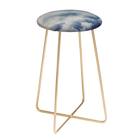 Leah Flores Clouds 1 Counter Stool