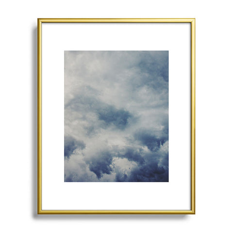 Leah Flores Clouds 1 Metal Framed Art Print