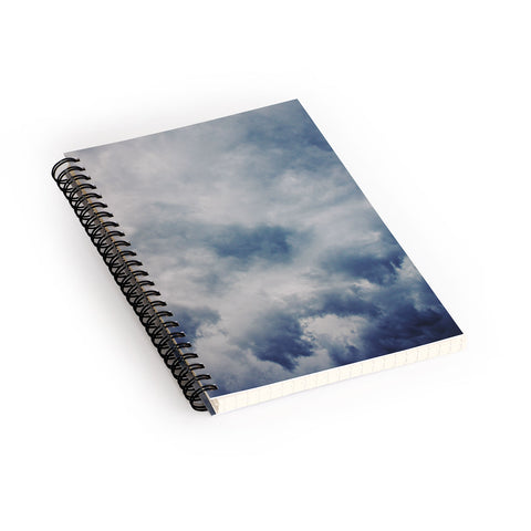 Leah Flores Clouds 1 Spiral Notebook
