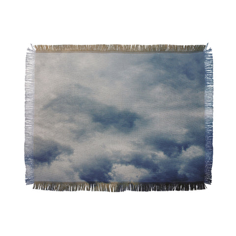 Leah Flores Clouds 1 Throw Blanket