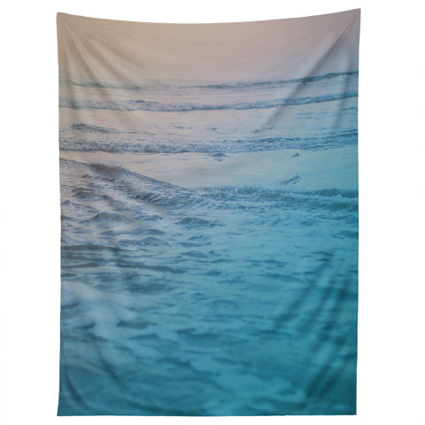 Leah Flores Cotton Candy Waves Tapestry