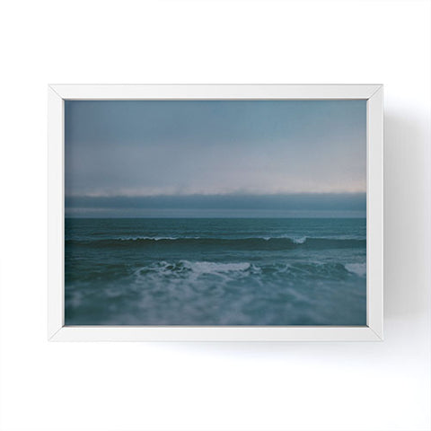 Leah Flores Dark Blue Ocean Framed Mini Art Print