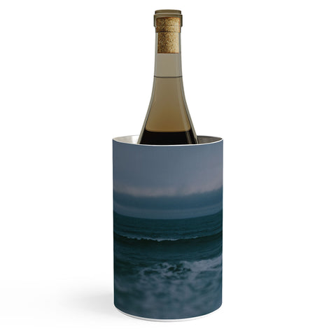 Leah Flores Dark Blue Ocean Wine Chiller