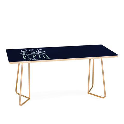 Leah Flores Depth Coffee Table