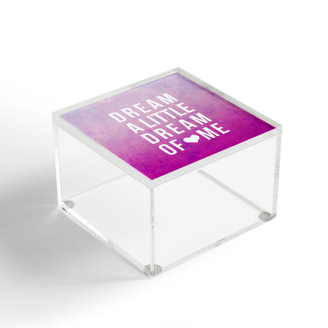 Leah Flores Dream Pink Acrylic Box